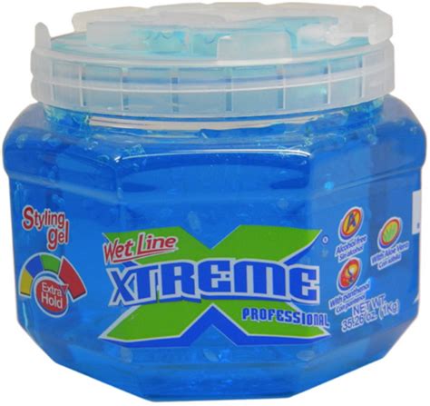 Xtreme Professional Wet Line Styling Gel Extra Hold Blue 3526 Oz