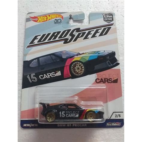 HITAM Hot WHEELS EURO SPEED BMW M1 PROCAR Black Shopee Malaysia