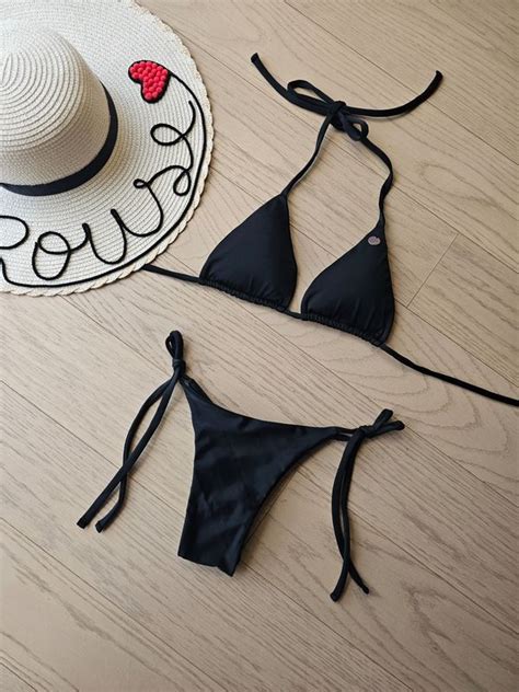 Bikini Gardenia Color Negro Talla M