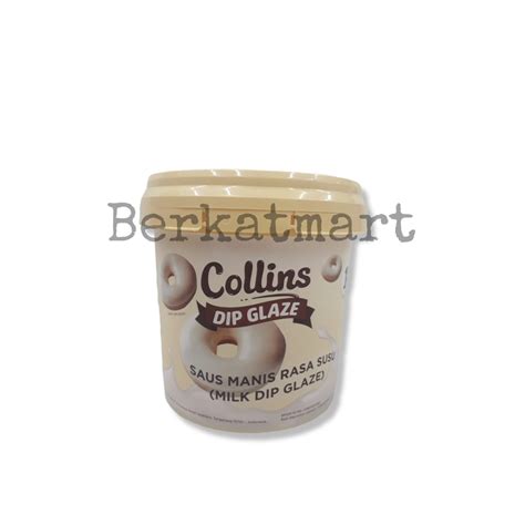 Jual Collins Milk Susu Dip Glaze Kg Coklat Cair Topping Donat Piscok