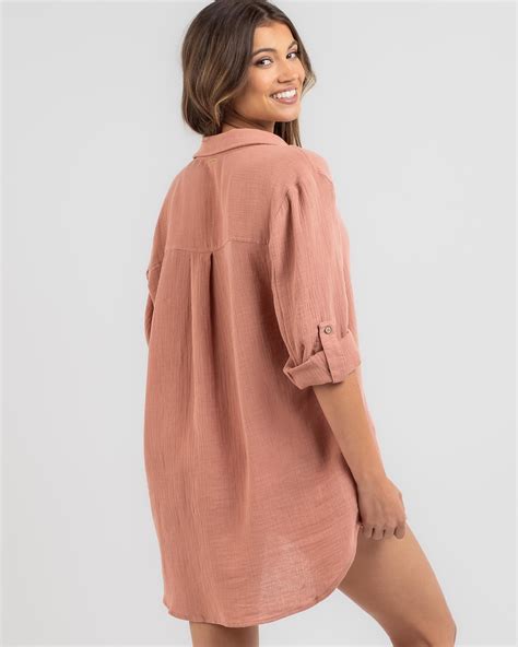 Shop Topanga James Beach Cover In Desert Rose Fast Shipping And Easy Returns City Beach Australia