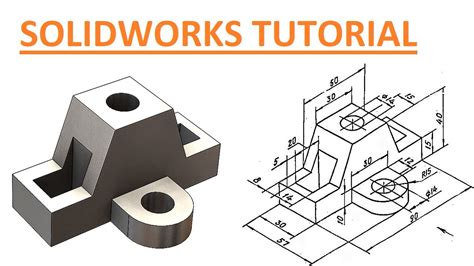 Solidworks Part Exercise 17 Ll 2d Drawing In Description Ll YouTube