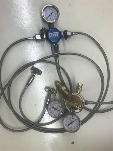 Ori Most Any Gas Shocks Dual Fill Nitrogen Fill Kit With Regulator