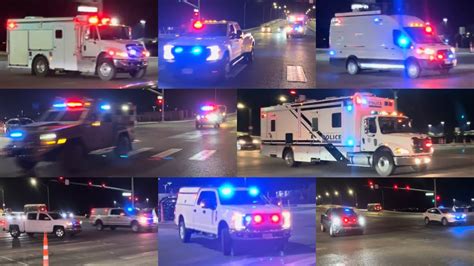 Major Response 50 Las Vegas Metro Police Department Swat Units