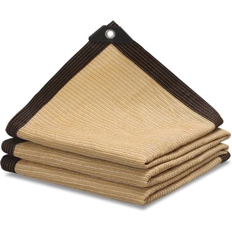 Filet D Ombrage Beige Voiles D Ombrage Pour Patio G M Tissu D