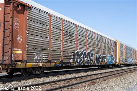 Ns Autorack Norfolk Southern Autorack Heads East On The Flickr