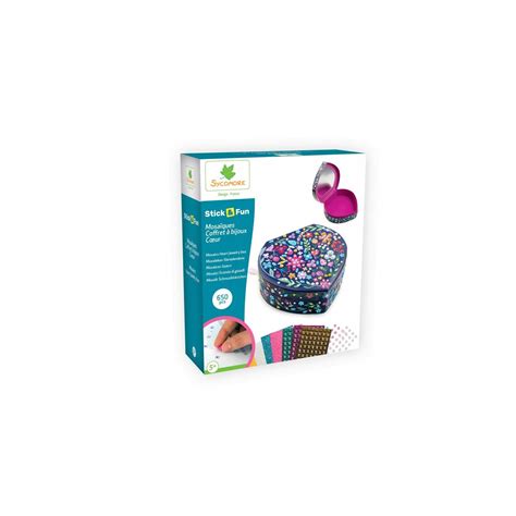 Stick N Fun D Mosaiques Coffret Coeur Prix Carrefour