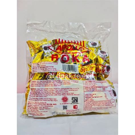 Jual Apollo Roka Chocolate Wafer Ball Pack Isi Pcs Biskuit Bola