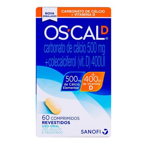 Oscal D Comprimidos Sanofi Farma Direta