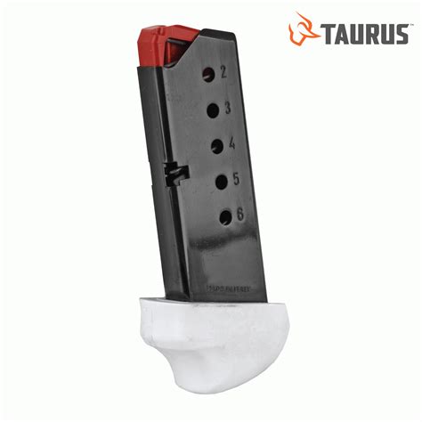 Taurus Spectrum 380 Acp 7 Round Magazine White Base The Mag Shack