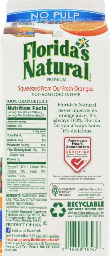 Florida Natural Orange Juice With Calcium, 59 fl oz - Ralphs