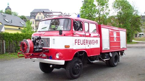 Ifa W Tlf Mit Lsg T Freiwillige Feuerwehr Rodewisch Youtube