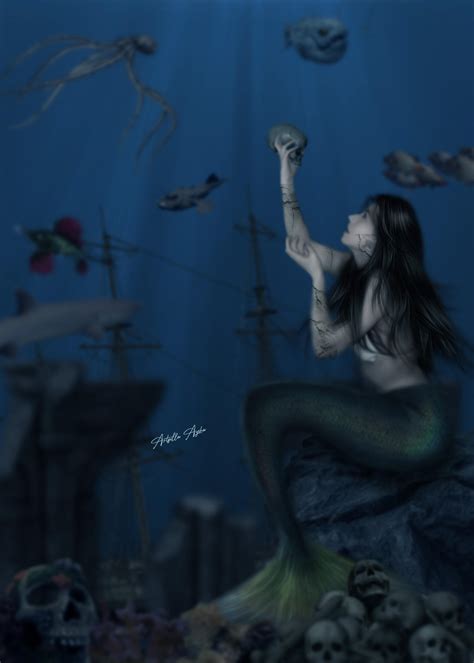 Dark Mermaid by Aysha1994raven on DeviantArt