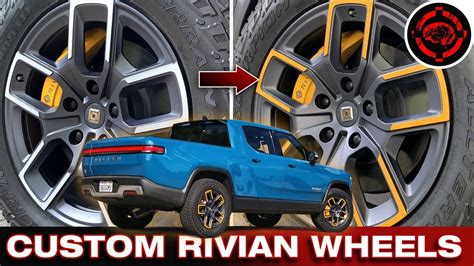 Customizing Stock Rivian Wheels Rivian Forum Rivian R1t And R1s News