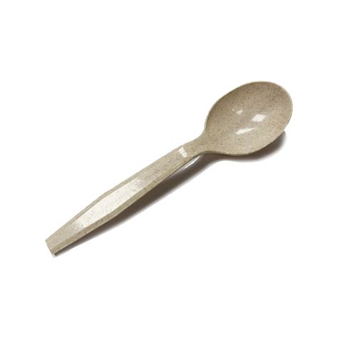 6 Medium Weight Paddy Fiber Soup Spoon 1000cs Moshe Paper