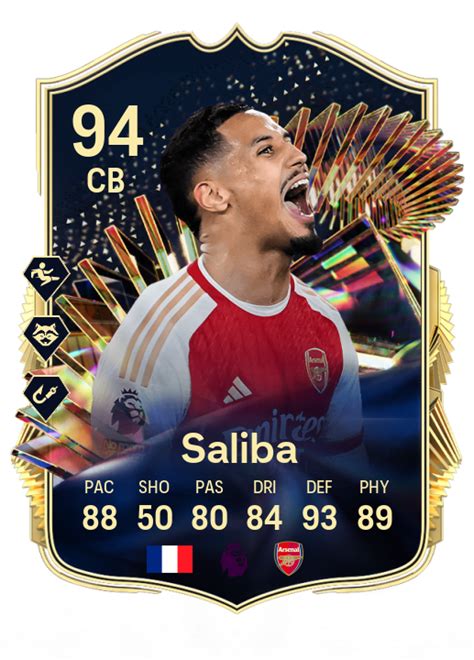 Ea Fc 24 William Saliba Share Images Futwiz