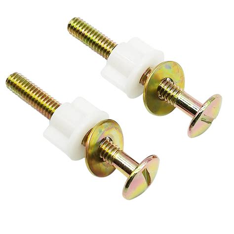 Buy 2 Pack Universal Toilet Seat Bolts Screws Set Heavy Duty Toilet