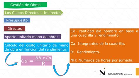 An Lisis De Precios Unitarios Ppt