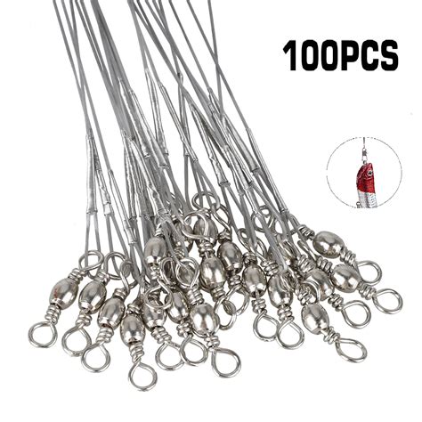 Tsv Pcs High Strength Stainless Steel Fishing Wire Leaders For