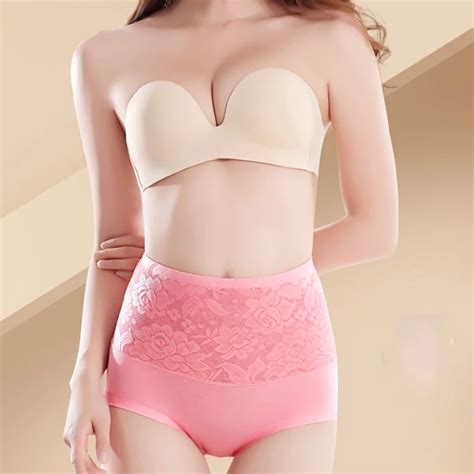 Seedrulia High Waist Body Shaper Briefs Panties Womens Sexy Underwear