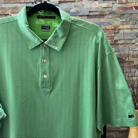 Nike NIke Green Golf Polo Shirt Tiger Woods Collection Men's XL | Grailed