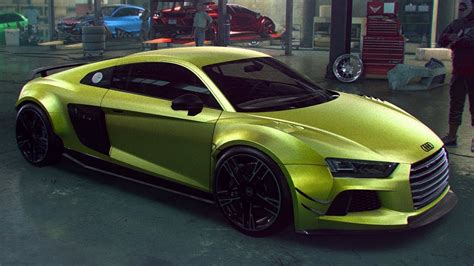 NFS HEAT AUDI R8 Customization And Gameplay YouTube