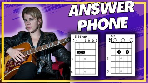 Answer Phone Tom Odell Guitar Tutorial Chords YouTube