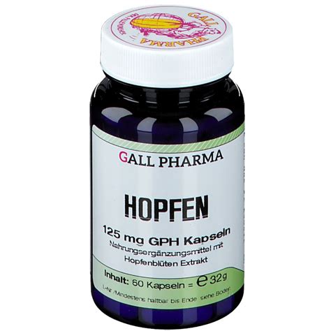 Gall Pharma Hopfen Mg Gph Kapseln St Shop Apotheke