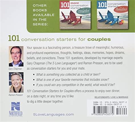 101 Conversation Starters For Couples 101 Conversations Starters