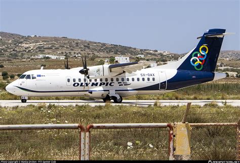 SX OAX Olympic Air ATR 42 600 42 500 Photo By Mattia De Bon PITI