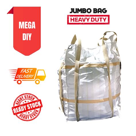 Heavy Duty Used Jumbo Bag Pp Woven 1 Tons Loading Weight Jumbo Bag Lazada