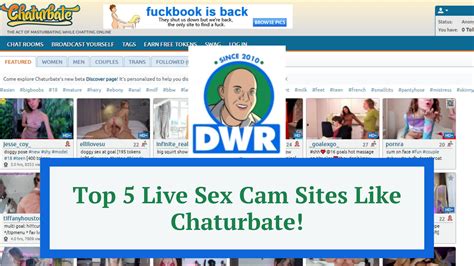 Top 5 Live Sex Cam Sites Like Chaturbate Compare Adult Sites