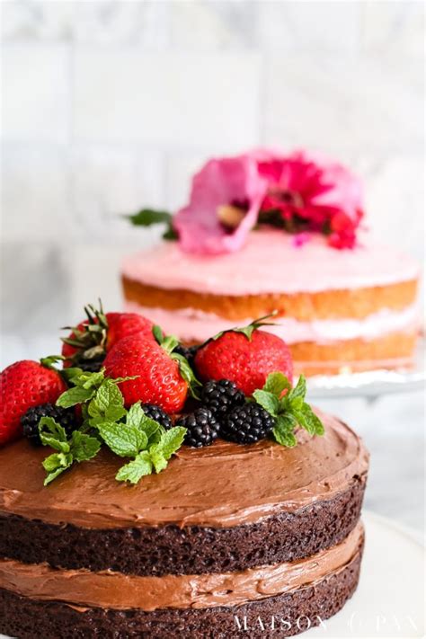 Naked Cake Easy Beautiful Dessert Ideas Maison De Pax
