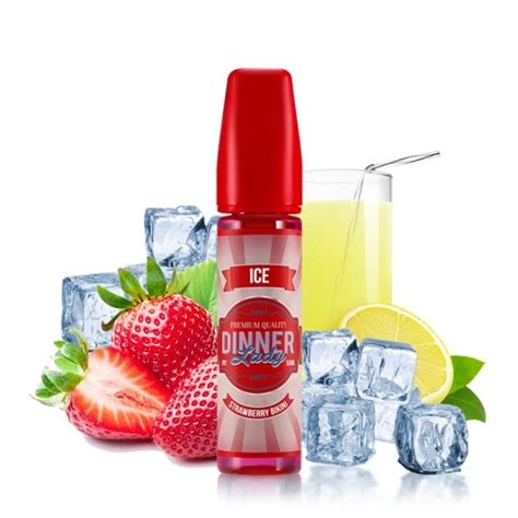 Dinner Lady Strawberry Bikini Ice Summer Holidays 50ml 60ml