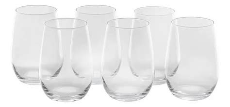 Set De 24 Vasos De Cristal De 480 Ml Para Agua Y Zumo De Dubái Nadir Mercadolibre