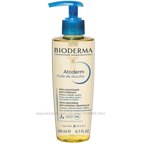 Масло для душа очищающее Биодерма Атодерм Bioderma Atoderm Shower Oil ...
