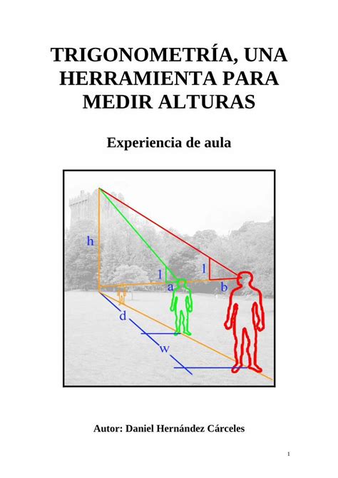 Pdf Trigonometria Una Herramienta Para Medir Alturas Dokumen Tips