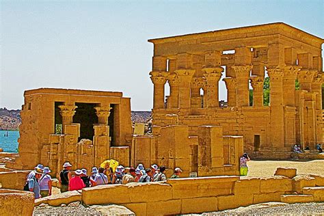 Temple Of Isis On Philae Island Near Aswan Egypt Photograph By Ruth