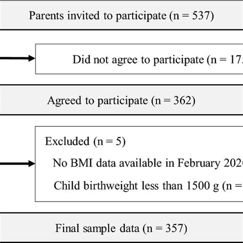 Flow Of Participants Through The Present Study Bmi Body Mass Index