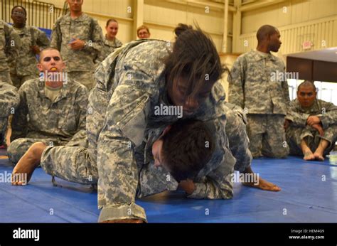 Two Basic Combat Training Soldiers With Echo Company 1st Battalion