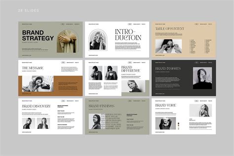 Brand Strategy Template on Behance