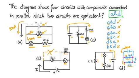 Lesson Parallel Circuits Nagwa