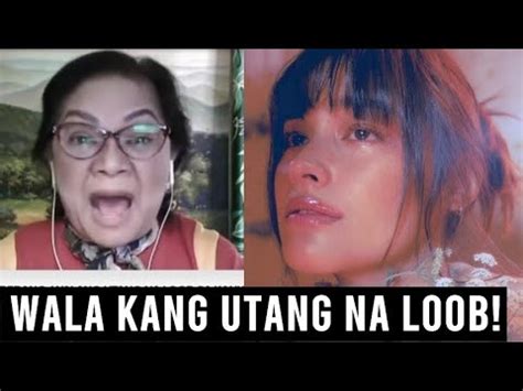 Liza Soberano Nakatikim Ng Talak Ni Cristy Fermin Wala Kang Utang Na