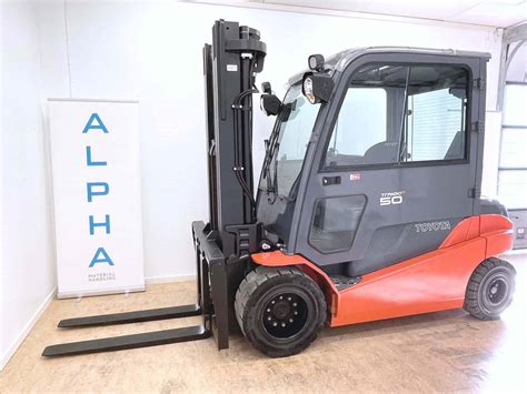 Toyota Fbmt Tons Elektrisk Motviktstruck Alpha Material Handling