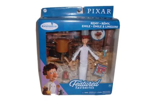 New Disney Pixar Ratatouille Featured Favorite Remy Emile Linguini