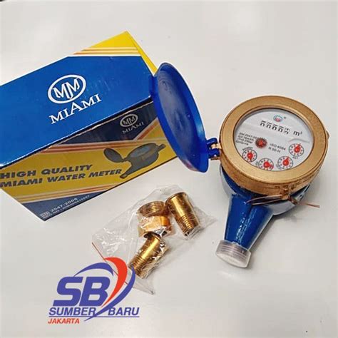 Jual Meteran Air Besi Water Meter Besi SNI MIAMI Skls IMD NANKAI