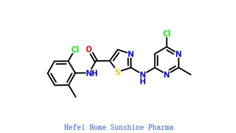 N 2 Chloro 6 Methylphenyl 2 [ 6 Chloro 2 Methyl 4 Pyrimidinyl Amino] 5 Thiazolecarboxamide Cas