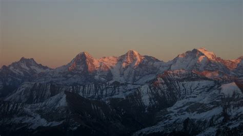 Schreckhorn Eiger M Nch Jungfrau Kanton Bern Sch Flickr