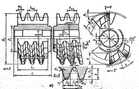 Зуборезные гребенки