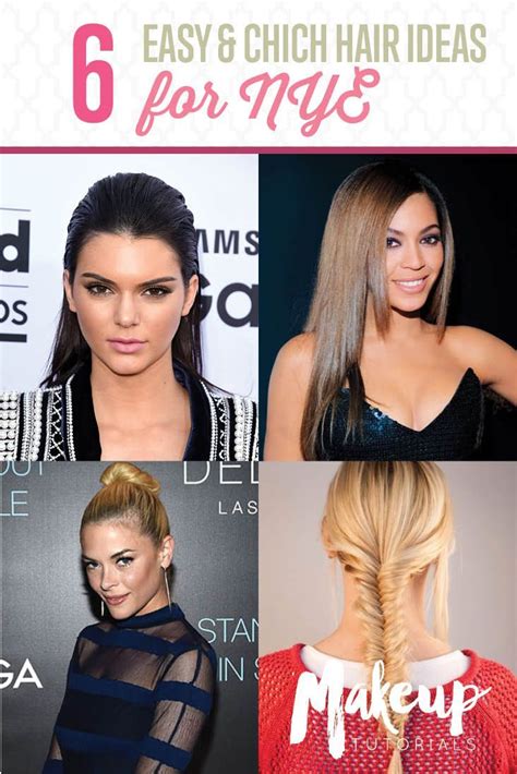 Hairstyles For Long Hair 6 Chic Hair Ideas For NYE Gorgeous And